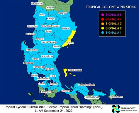 what signal number today in metro manila|PAGASA.